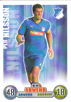 Per Nilsson TSG 1899 Hoffenheim 2008/09 Topps MA Bundesliga #169